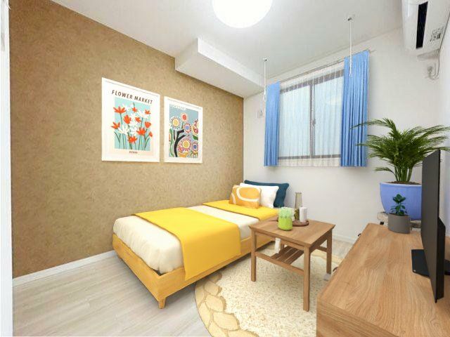 居室・リビング　【家具家電は物件に付帯しません】