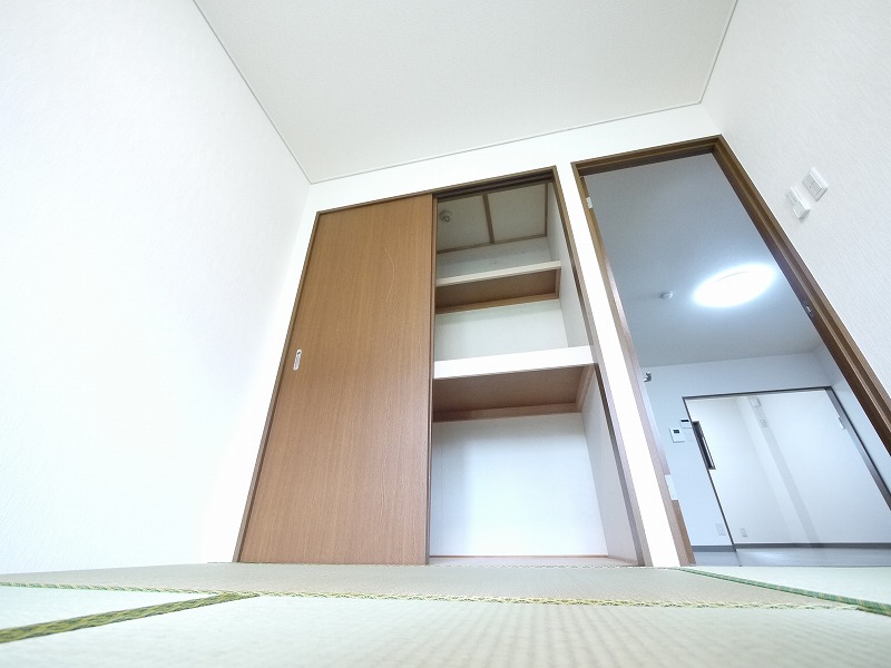 収納　十分な収納スペースがあります