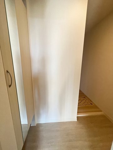 玄関　収納もある玄関です