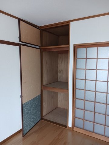 収納　収納のためのスペースです