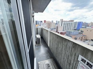 バルコニー　バルコニー付きです♪