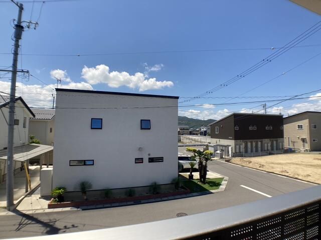 眺望　写真は別の部屋のものです。