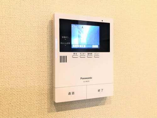 セキュリティ　モニター付ドアホン