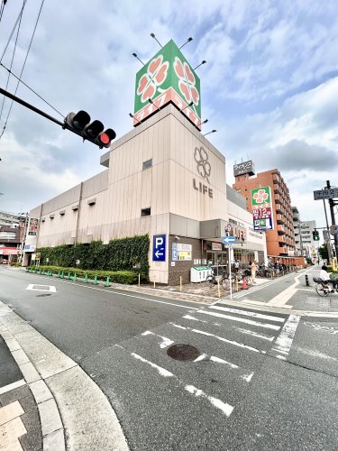 スーパー　ライフ御幣島店（スーパー）まで410m