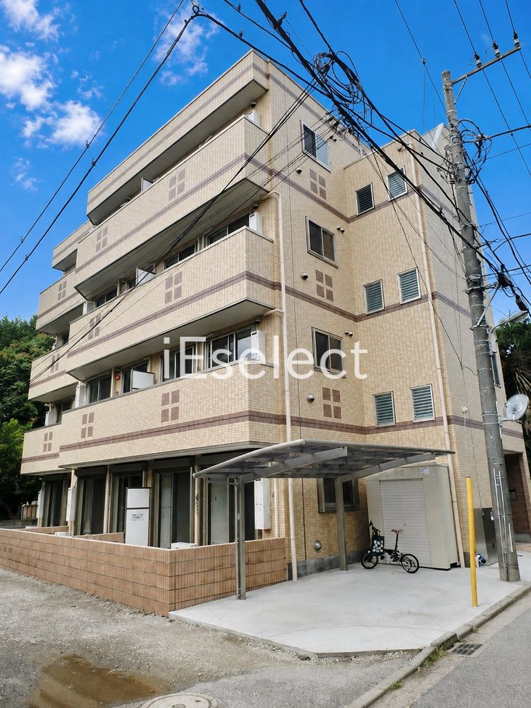 建物外観　お洒落なデザイナーズマンション♪