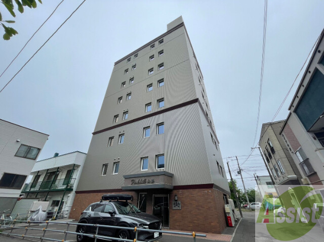 建物外観　札幌市中央区南２２条西「パークヒルズ山鼻」
