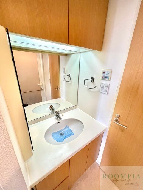 洗面設備　※同タイプの別のお部屋です。