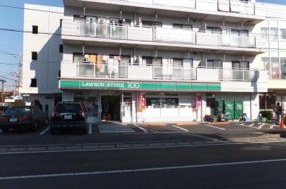 コンビニ　ローソンストア100流山鰭ヶ崎店（コンビニ）まで448m