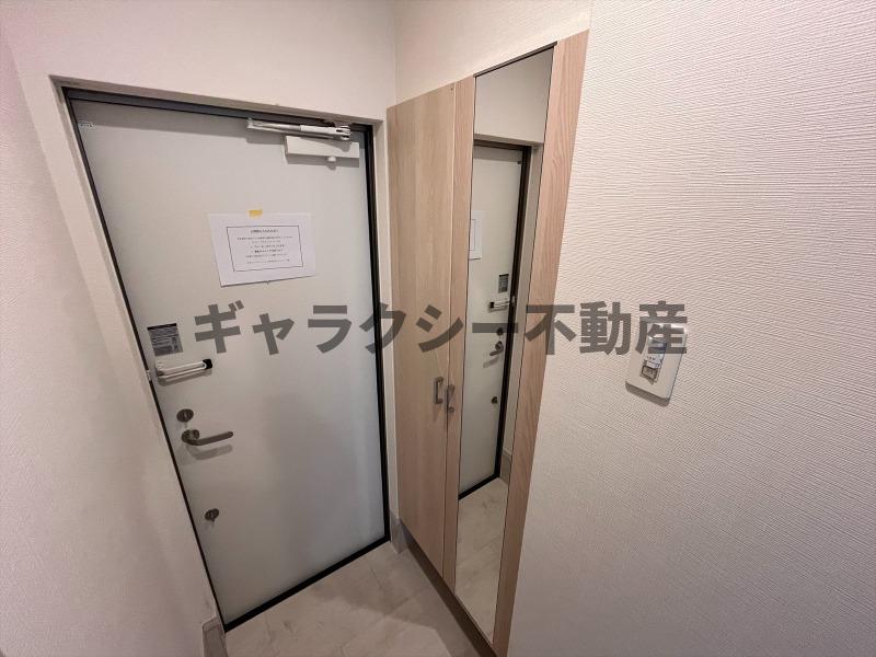 玄関　シューズボックス付きの玄関