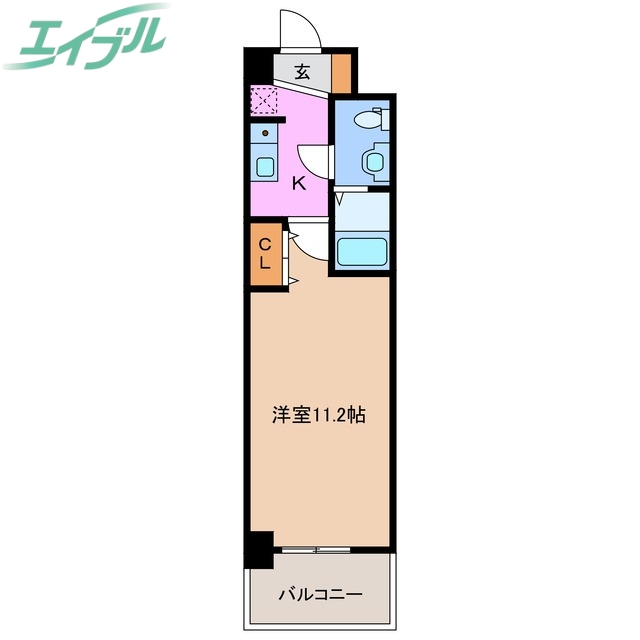 LaSante鵜の森の間取り写真