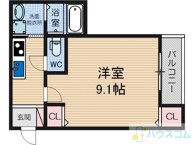 フジパレス千里丘東の間取り写真