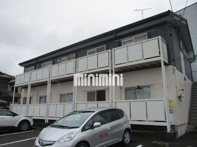 建物外観　東向きの２階建てコーポ