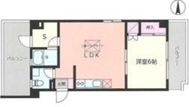ラルジュ吉野町の間取り写真
