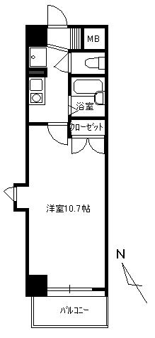 ラヴニール・ＦＵＴＡＫＯの間取り