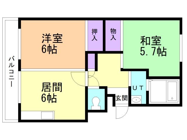 メゾン・ド・シャモニーの間取り