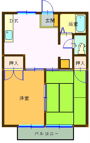 カナディアンハイツ永村の間取り