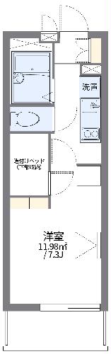 レオパレスグランド　オープリーの間取り