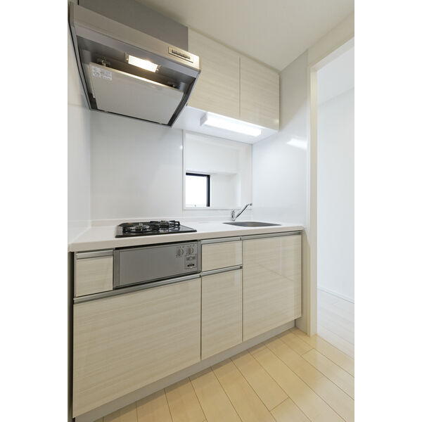 キッチン　2口コンロ付き