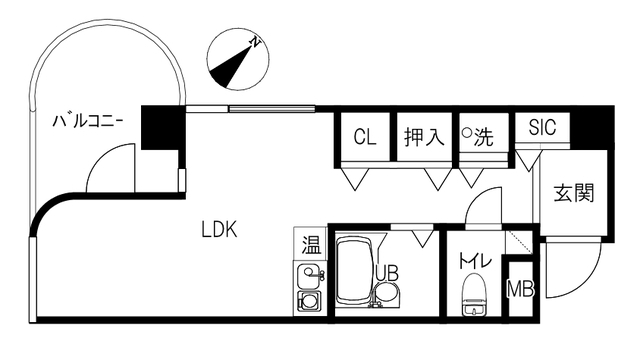 ステラ池田町の間取り