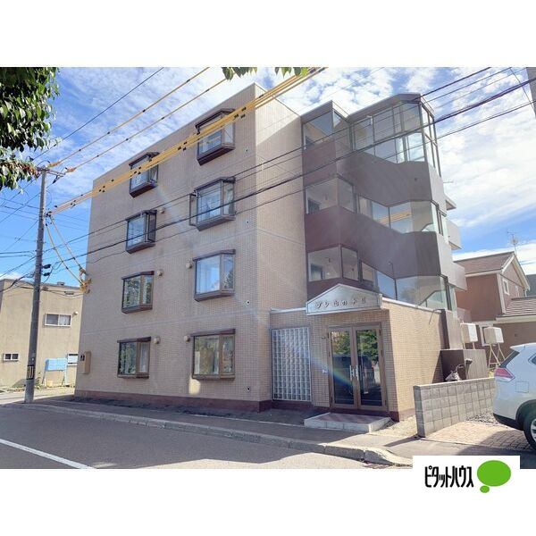 札幌市西区山の手六条のマンションの建物外観