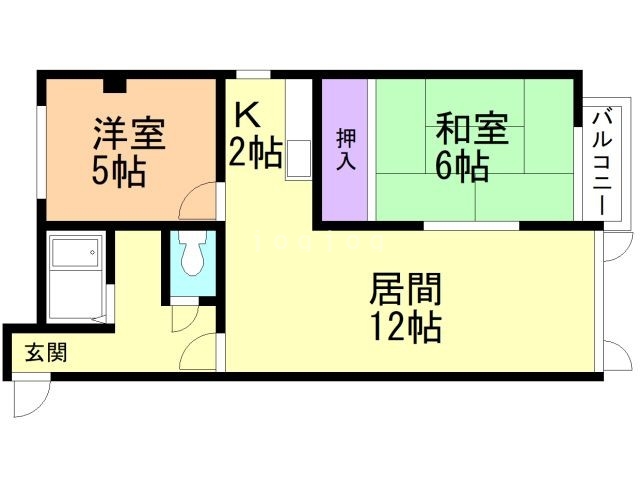 イーストリバーの間取り