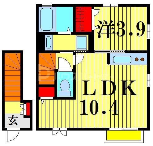 メゾン　エリオントの間取り