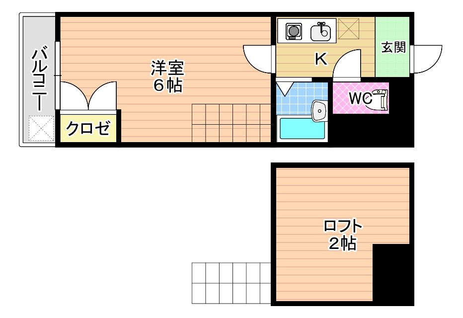 リファレンス小倉北の間取り