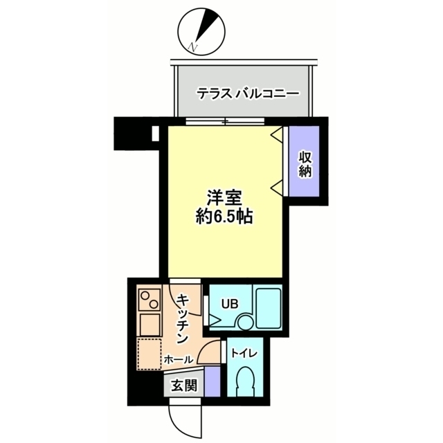 信開グラビス駅北の間取り