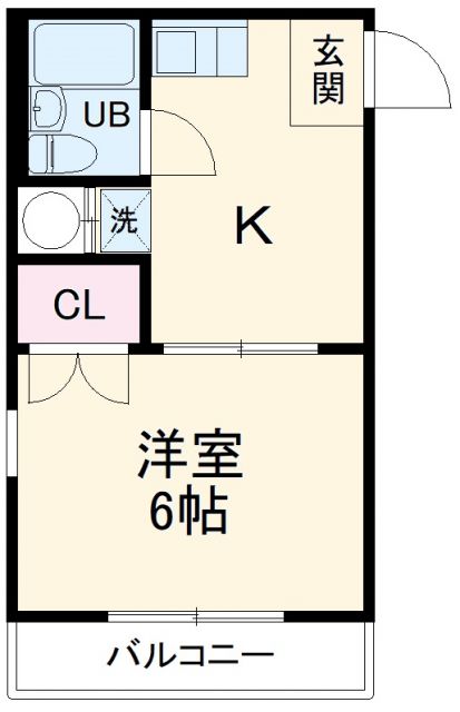 ハイツヤマギワの間取り