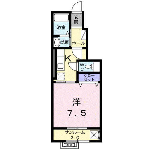 ニューリジェールの間取り