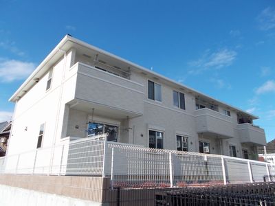 姫路市花田町上原田のアパートの建物外観