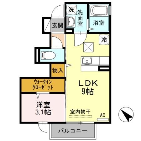 ロジュマン シュシュＢの間取り