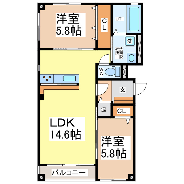 ヴェスタの間取り