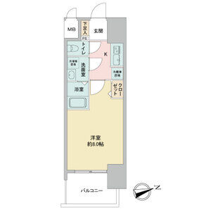 S-RESIDENCE四日市元町の間取り