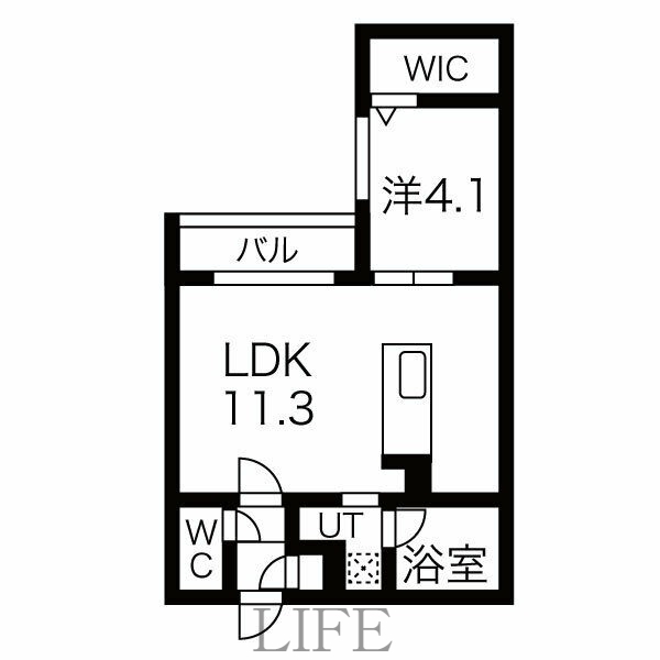 【ALPHA新札幌の間取り】