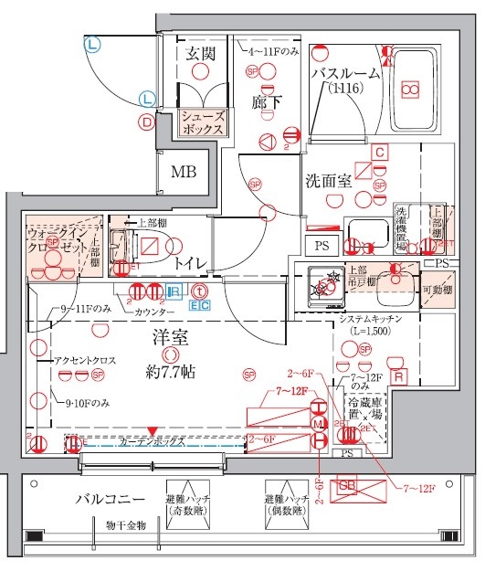 【クレヴィスタ練馬桜台IIIの間取り】