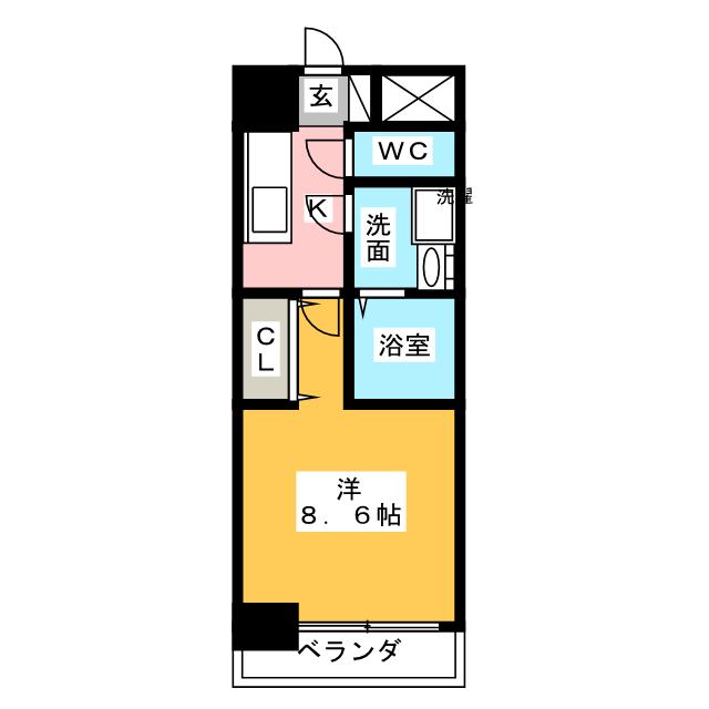 エスリード名城公園の間取り