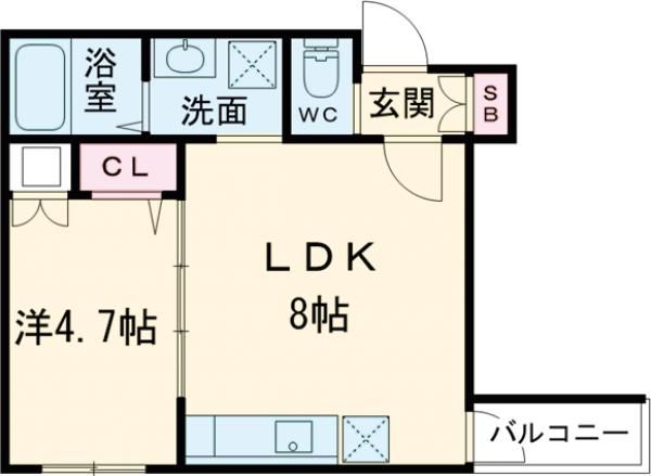 アトムハウスIII号館の間取り