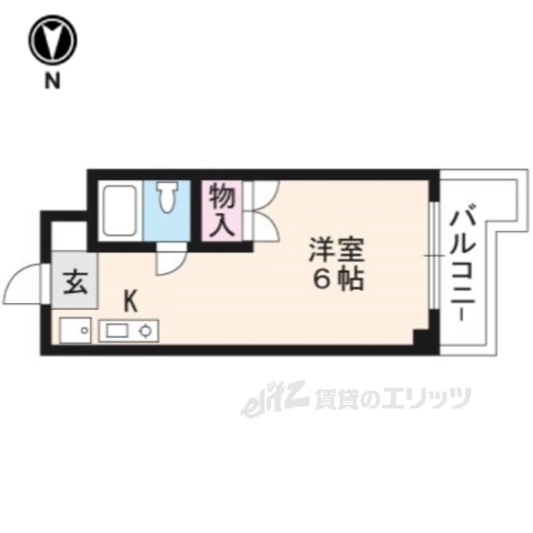 ボーン宇治２号館の間取り