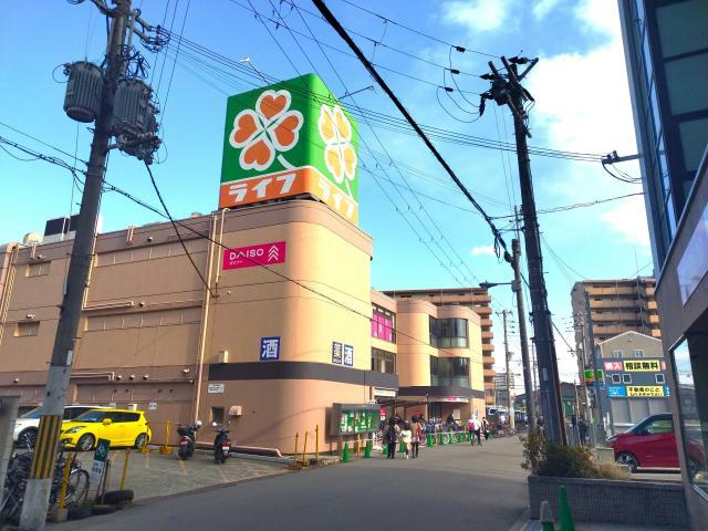 【大阪市西淀川区出来島のマンションのスーパー】