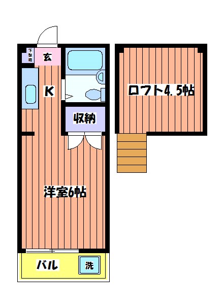 ホワイトハイムＬの間取り