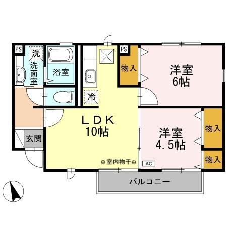 コンフォルト　カーサの間取り