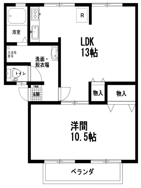 オークハウスの間取り