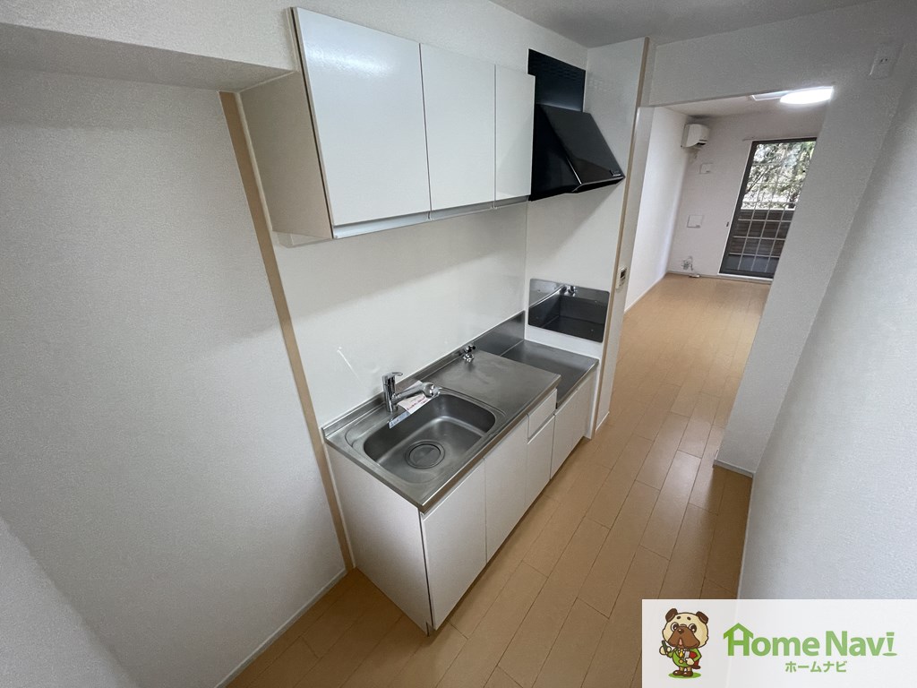 キッチン　浄水器一体型のキッチン