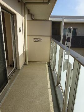 アクトタレイア茨木駅前　バルコニー　ベランダ