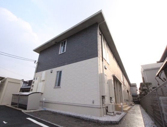建物外観　連島町西之浦の築浅1LDKアパート☆
