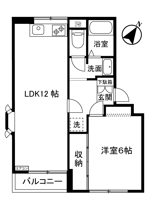 ベルドミールの間取り