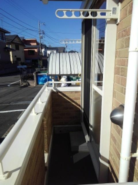 バルコニー　日当り良好のベランダです。