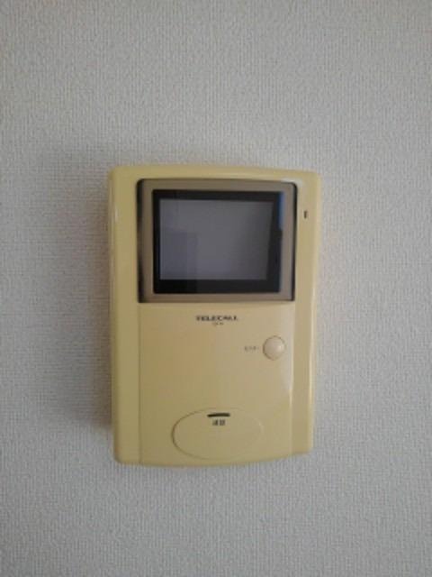 セキュリティ　来訪者の姿が確認できます。