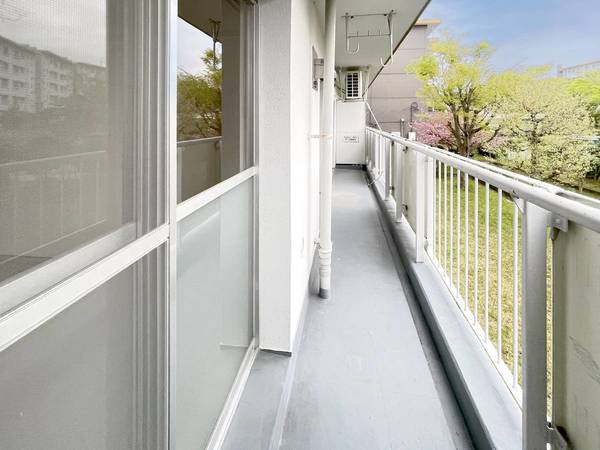 バルコニー　ビレッジハウスの同一物件・同一タイプの間取りの写真です